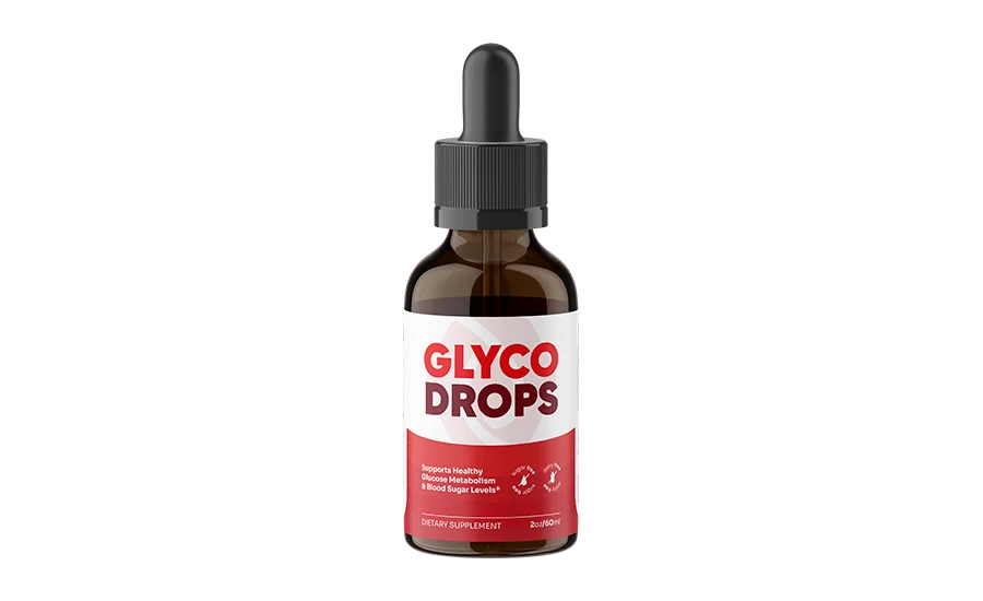 GlycoDrops Blood Sugar Support Supplement Bottle